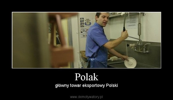 Polak – główny towar eksportowy Polski 