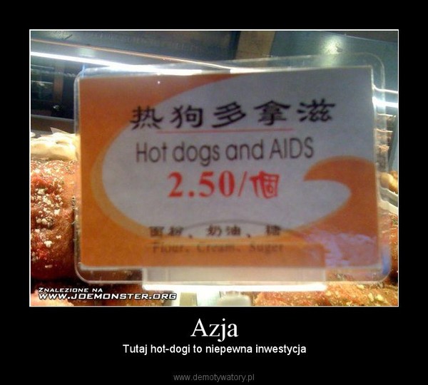 Azja – Tutaj hot-dogi to niepewna inwestycja 