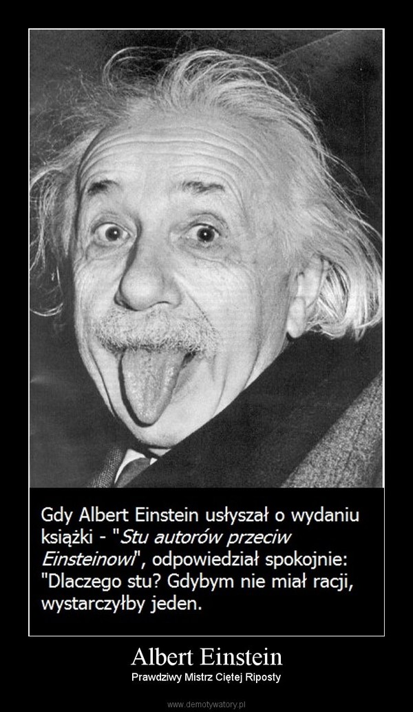 Albert Einstein – Prawdziwy Mistrz Ciętej Riposty 