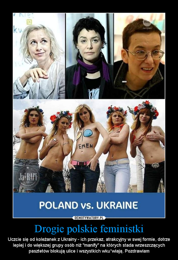 Drogie polskie feministki