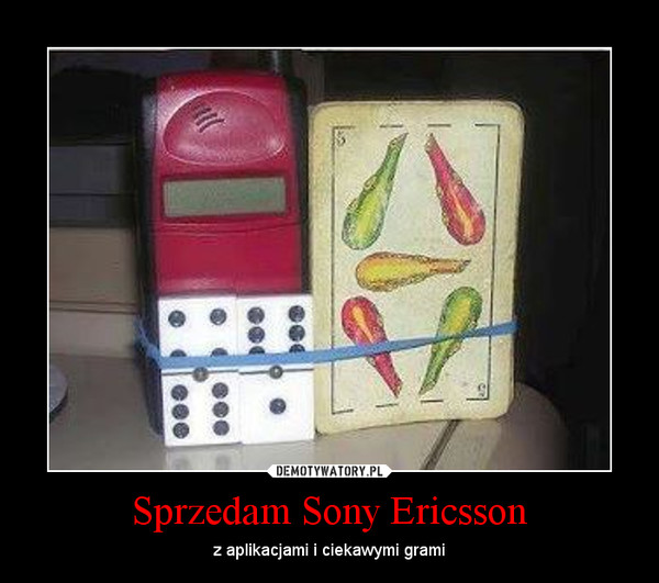 Sprzedam Sony Ericsson – z aplikacjami i ciekawymi grami 