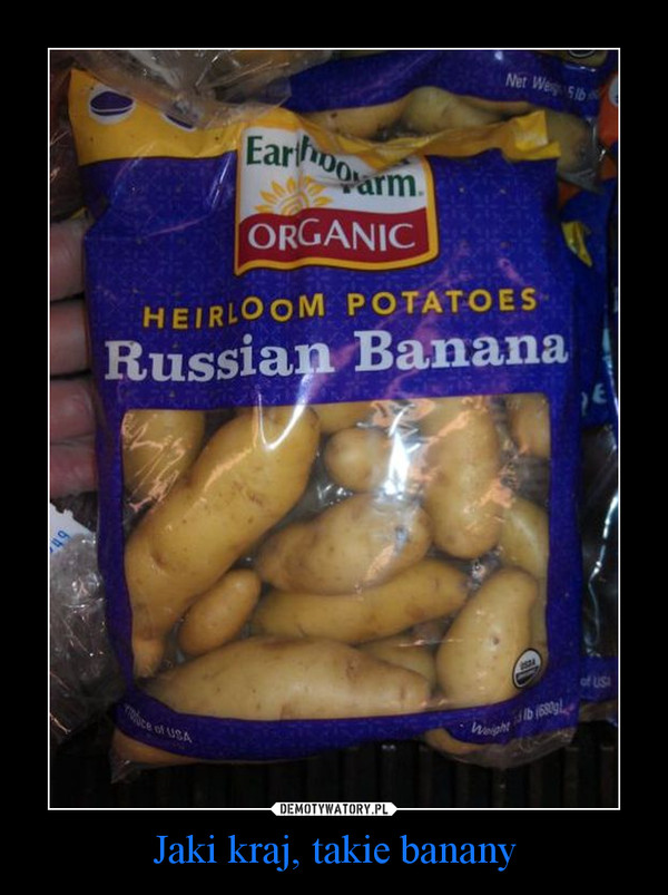 Jaki kraj, takie banany –  