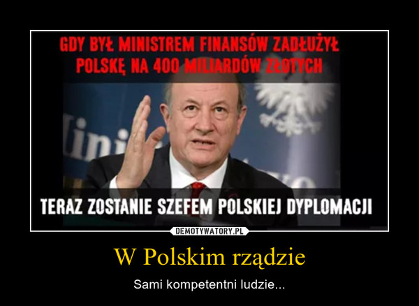 W Polskim rządzie