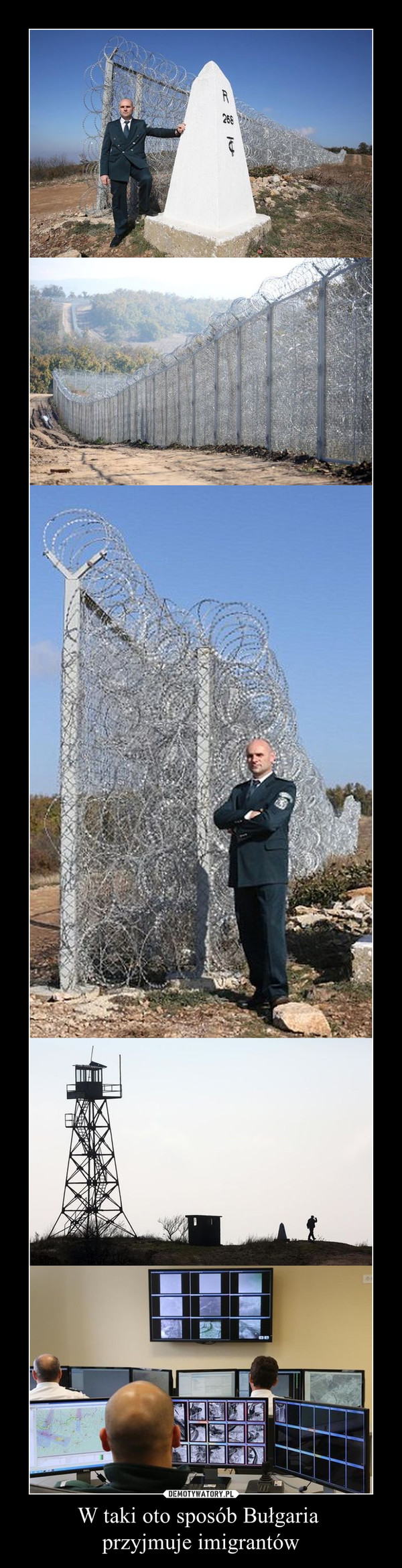 W taki oto sposób Bułgaria przyjmuje imigrantów –  