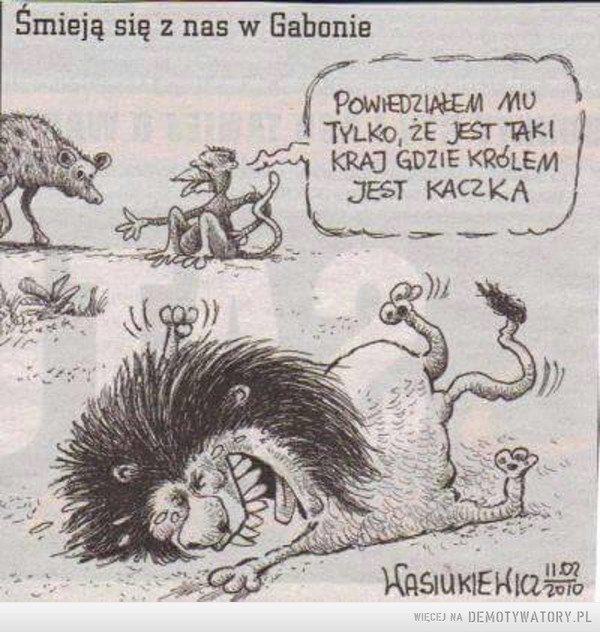 Gabon się śmieje –  