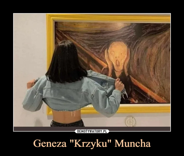 Geneza "Krzyku" Muncha –  