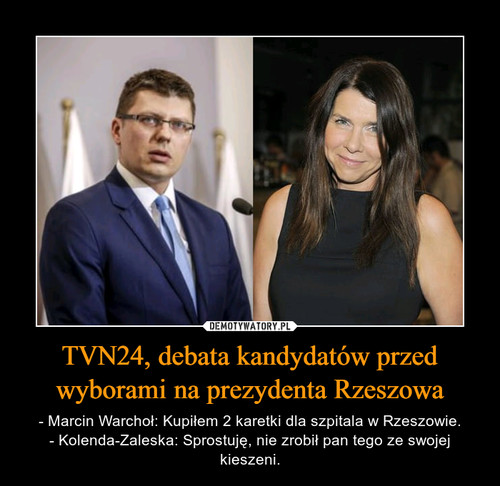 TVN24, debata kandydatów przed wyborami na prezydenta Rzeszowa