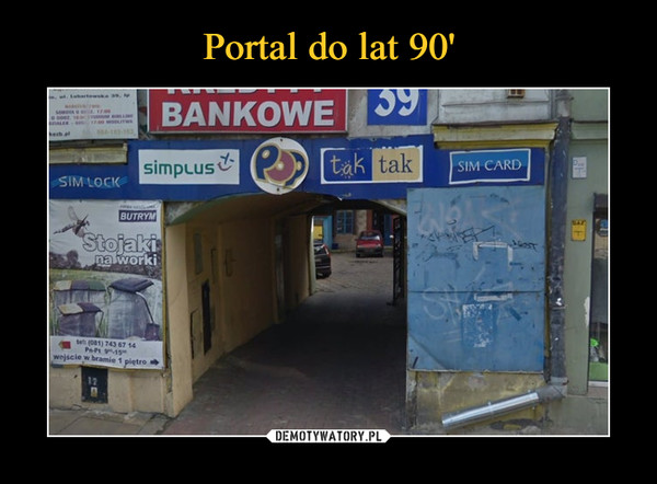 Portal do lat 90'