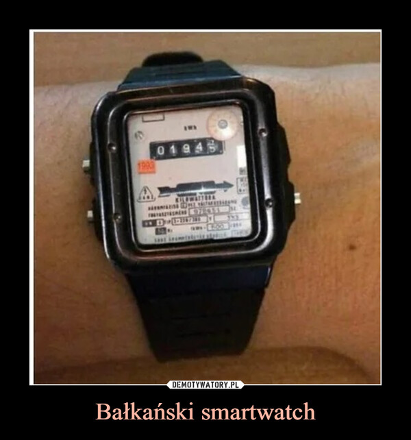 Bałkański smartwatch