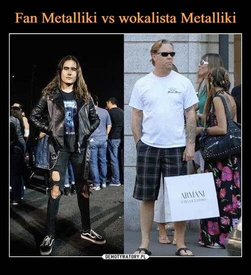 Fan Metalliki vs wokalista Metalliki