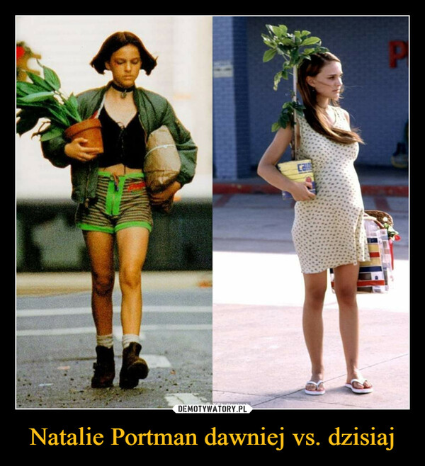 Natalie Portman dawniej vs. dzisiaj