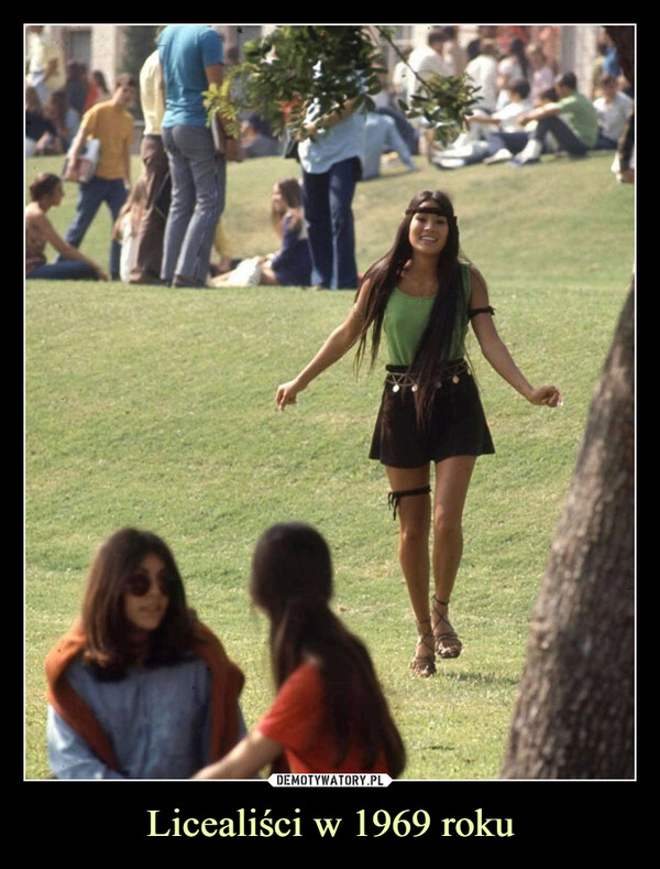 Licealiści w 1969 roku –  
