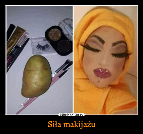 Siła makijażu